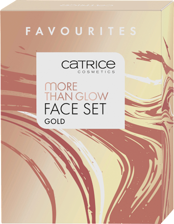 set na obličej More Than Glow Face Set Gold CATRICE
