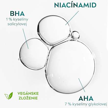 Nočný exfoliačný peeling Derma Skin Clear NIVEA