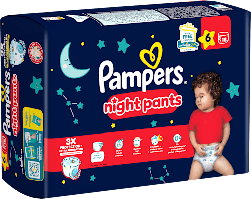 Baby Pants night Gr. 6 XL (13+ kg) Pampers
