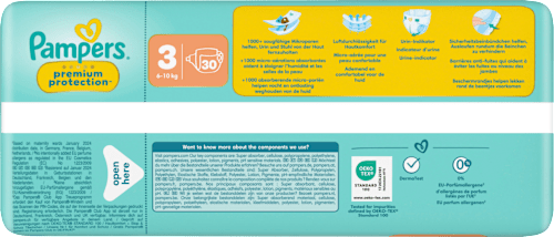 Windeln Premium Protection Gr. 3 Midi (6-10 kg) Pampers