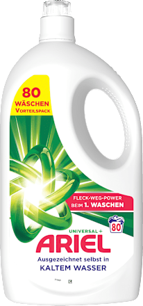 Vollwaschmittel Universal+ flüssig  ARIEL