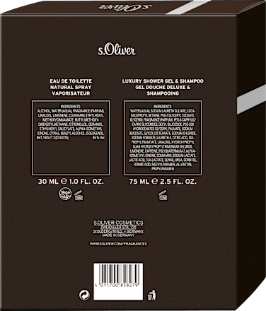 Geschenkset Superior Eau de Toilette + Duschgel s.Oliver