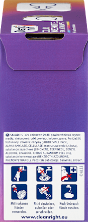 Mosókapszula 3in1, színes textíliákhoz, 22 mosás Denkmit