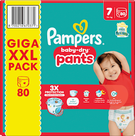 Baby Pants Baby Dry Gr. 7 (15+ kg) Giga Pack Pampers