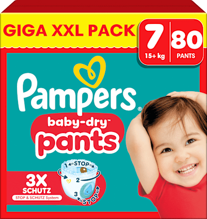 Baby Pants Baby Dry Gr. 7 (15+ kg) Giga Pack Pampers