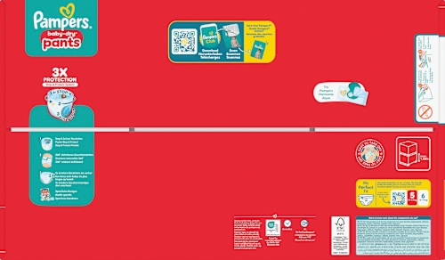 Baby Pants Baby Dry Gr. 5 (11-17 kg) Giga Pack Pampers