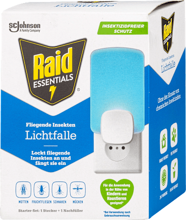 Mückenstecker Lichtfalle Raid ESSENTIALS