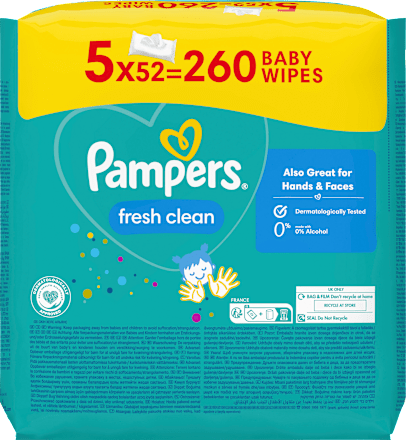 Feuchttücher fresh clean (5x52 St) Pampers