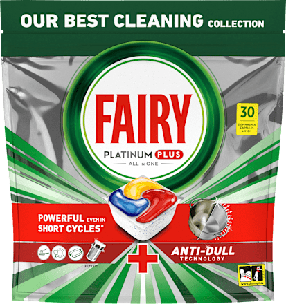 Geschirrspül-Tabs All in One Platinum Plus Zitrone Fairy