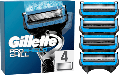 Fusion5 Proshield Chill Rasierklingen Gillette