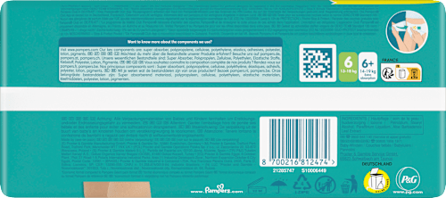 Windeln Baby Dry Gr. 6 XL (13-18 kg) Big Pack Pampers