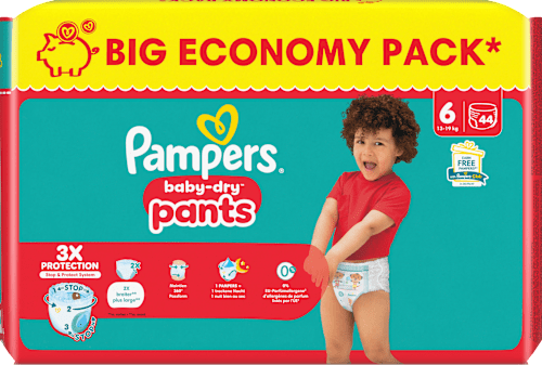 Baby Pants Baby Dry Gr. 6 Extra Large (14-19 kg) Big Pack Pampers
