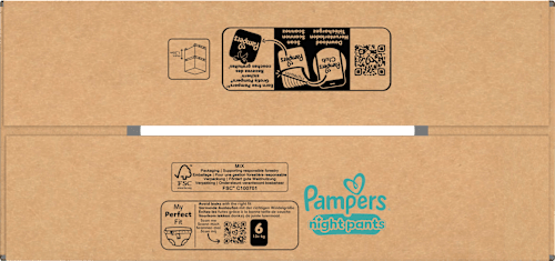 Baby Pants night Gr. 6 (15+ kg) Monatsbox Pampers