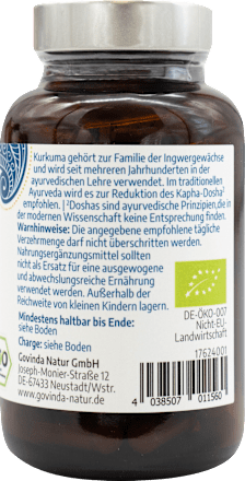 Kurkuma Kapseln govinda