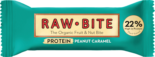 Proteinriegel Peanut Caramel raw bite