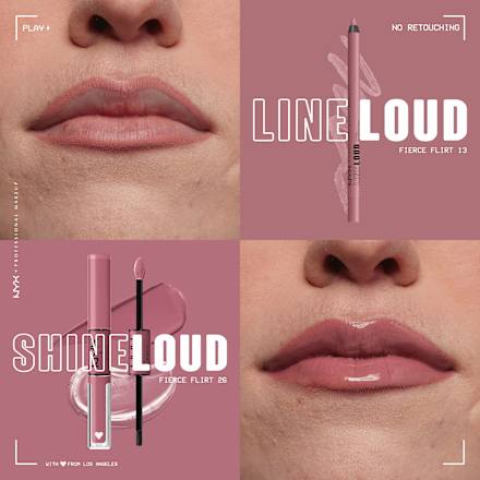 Lipliner Line Loud 13 Fierce Flirt NYX PROFESSIONAL MAKEUP