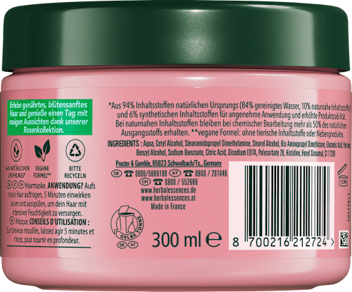 Haarmaske Blütensanft Rosenduft Herbal Essences