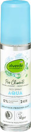 Pro Climate deodorant rozprašovač Aqua alverde NATURKOSMETIK