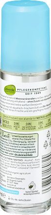 Pro Climate deodorant rozprašovač Aqua alverde NATURKOSMETIK