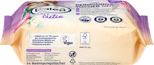 Șervețele demachiante 5în1 Lazy Cutie Balea