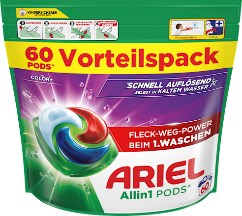 Colorwaschmittel Pods All in 1 Vorteilspack ARIEL