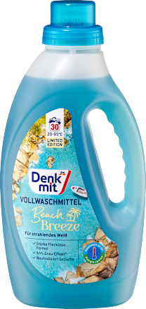 Detersivo liquido per capi bianchi Beach Breeze, 1,5L Denkmit