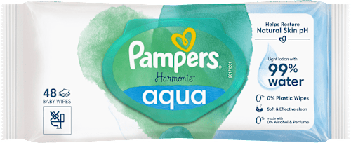 Feuchttücher aqua Pampers Harmonie