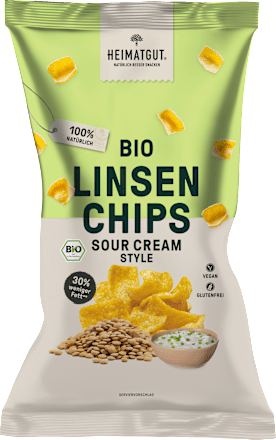 Linsenchips Sour Cream Style HEIMATGUT