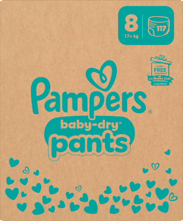 Baby Pants Baby Dry Gr. 8 Extra Large (19+ kg) Monatsbox Pampers baby-dry