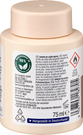 Professional Express odstranjivač laka za nokte bez acetona ebelin