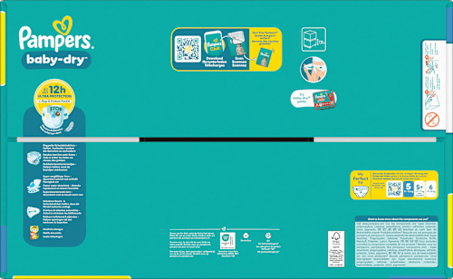 Windeln Baby Dry Gr. 5 (11-16 kg) Giga Pack Pampers