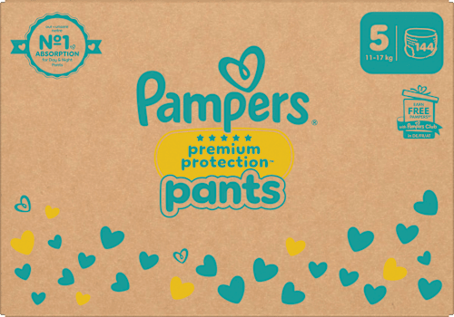 Baby Pants Premium Protection Gr. 5 Junior (12-17 kg) Monatsbox Pampers