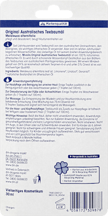 Ulei de arbore de ceai australian Mivolis