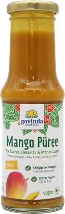 Fruchtmark Mangopüree govinda