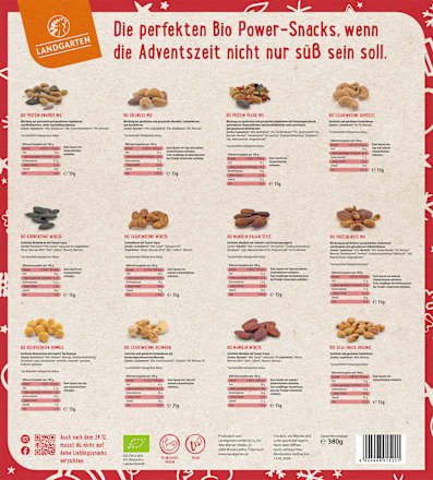 Adventskalender Fit 2025 Landgarten