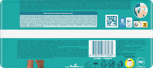 Windeln Baby Dry Gr.5 Junior (11-16 kg) Pampers