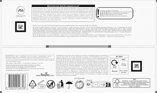 Windeln Baby Dry Gr.5 (11-16 kg) Limited Edition Paw Patrol, Monatsbox Pampers