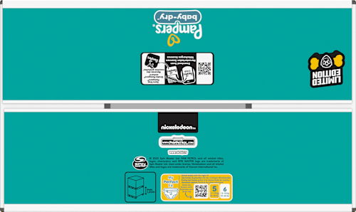 Windeln Baby Dry Gr.5 (11-16 kg) Limited Edition Paw Patrol, Monatsbox Pampers