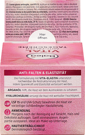 Cremă de zi anti rid cu SPF15 Balea