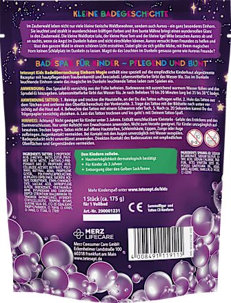 Kinder Badezusatz Badeüberraschung Einhorn Magie tetesept: KIDS