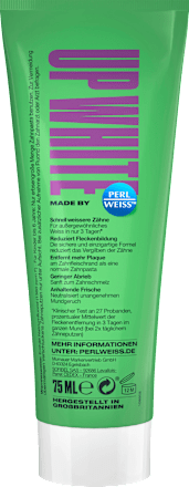 Zahnpasta Up White Advanced Whitening Perlweiss