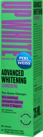 Zahnpasta Up White Advanced Whitening Perlweiss