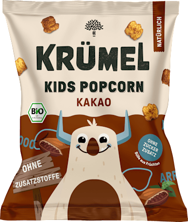 Kindersnack Popcorn Kakao, ab 3 Jahren KRÜMEL