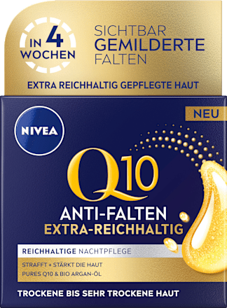Anti Falten Nachtcreme Q10 Extra Reichhaltig NIVEA