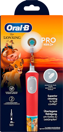 Elektrische Zahnbürste Kinder Vitality PRO König der Löwen, ab 3 Jahren Oral-B