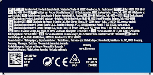 Elektrische Zahnbürste Kinder Vitality PRO König der Löwen, ab 3 Jahren Oral-B