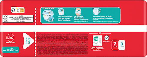 Baby Pants Gr. 7 XL (15+ kg) Pampers baby-dry