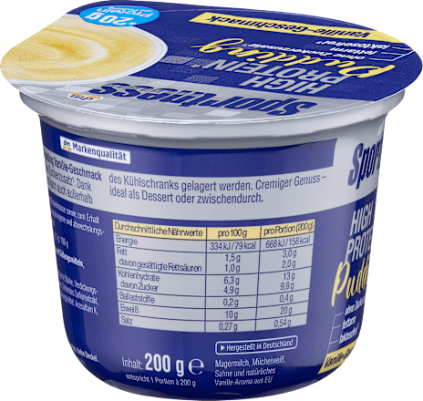 Proteínový puding vanilkový  Sportness