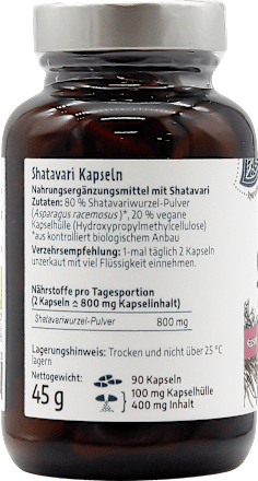 Shatavari Kapseln 90 St govinda