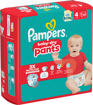 Baby Pants Baby Dry Gr.4 Maxi (9-15 kg) Pampers baby-dry